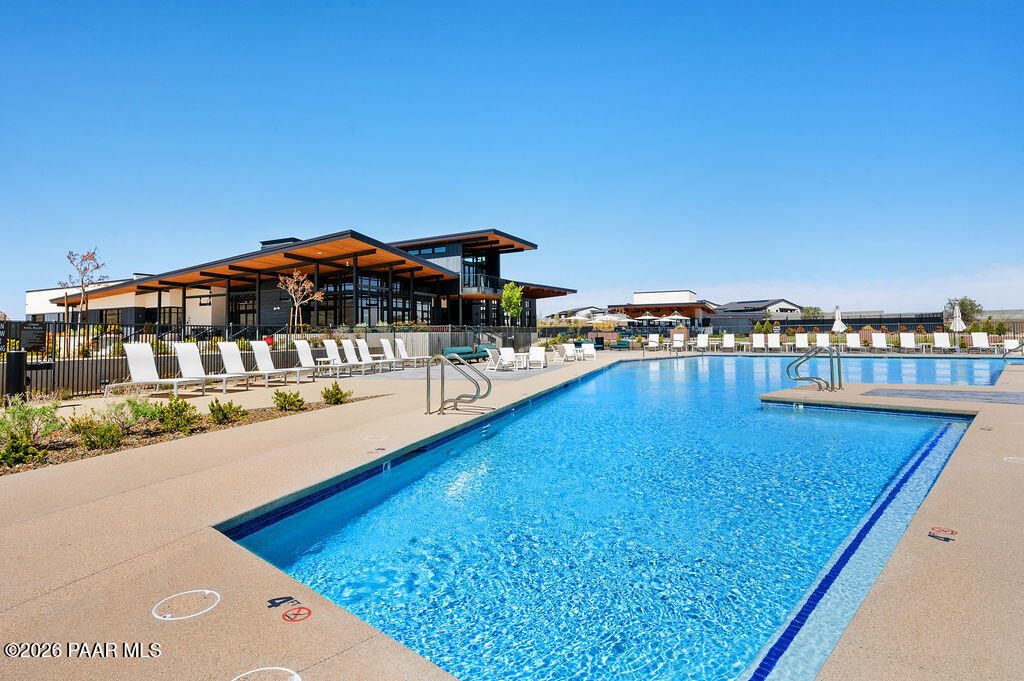 5994 East Killen Loop Prescott Valley, AZ 86314 - Photo 88 of 119 a view of swimming pool with a lounge chair