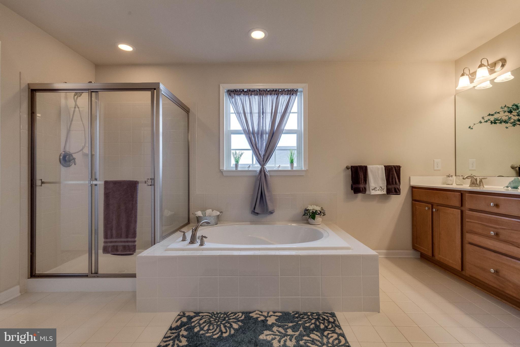 5504 Doubs Road Adamstown, MD 21710 - Photo 23 of 30 SOAKING TUB AND SEPARATE SHOWER