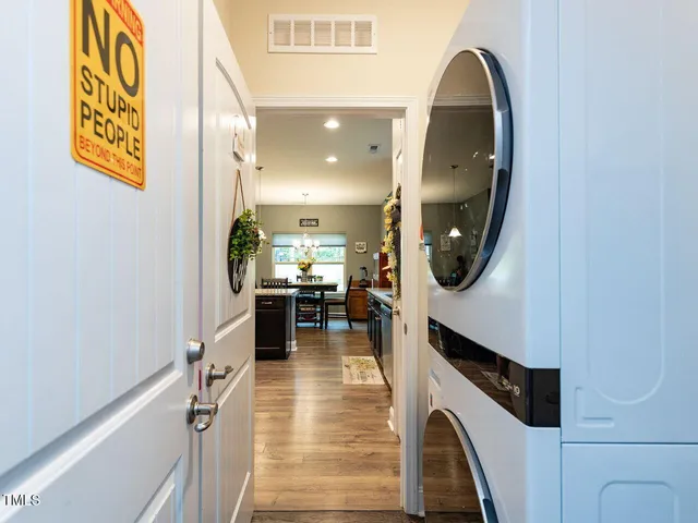 a view of livingroom with furniture and fireplace