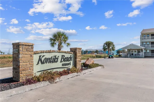 a view of outdoor space with sign board