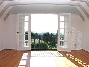 857 Cheltenham Road Santa Barbara, CA 93105 - Photo 4 of 9 a view of a balcony with a door
