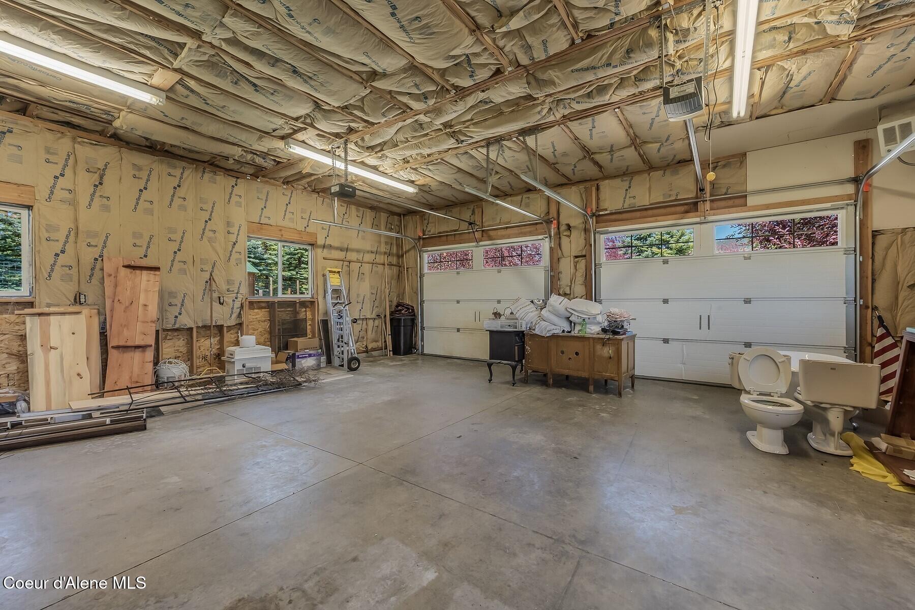 158 West Mountain Vw Road Moyie Springs, ID 83845 - Photo 41 of 63 Power Double Garage Doors