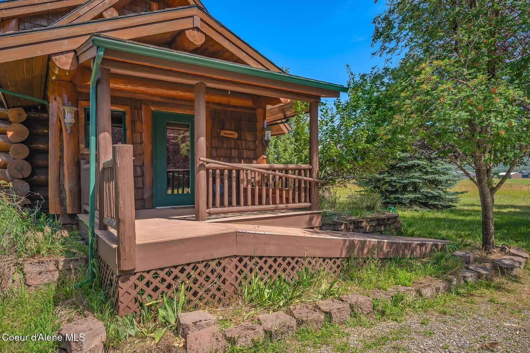 158 West Mountain Vw Road Moyie Springs, ID 83845 - Photo 5 of 63 Covered Front Porch
