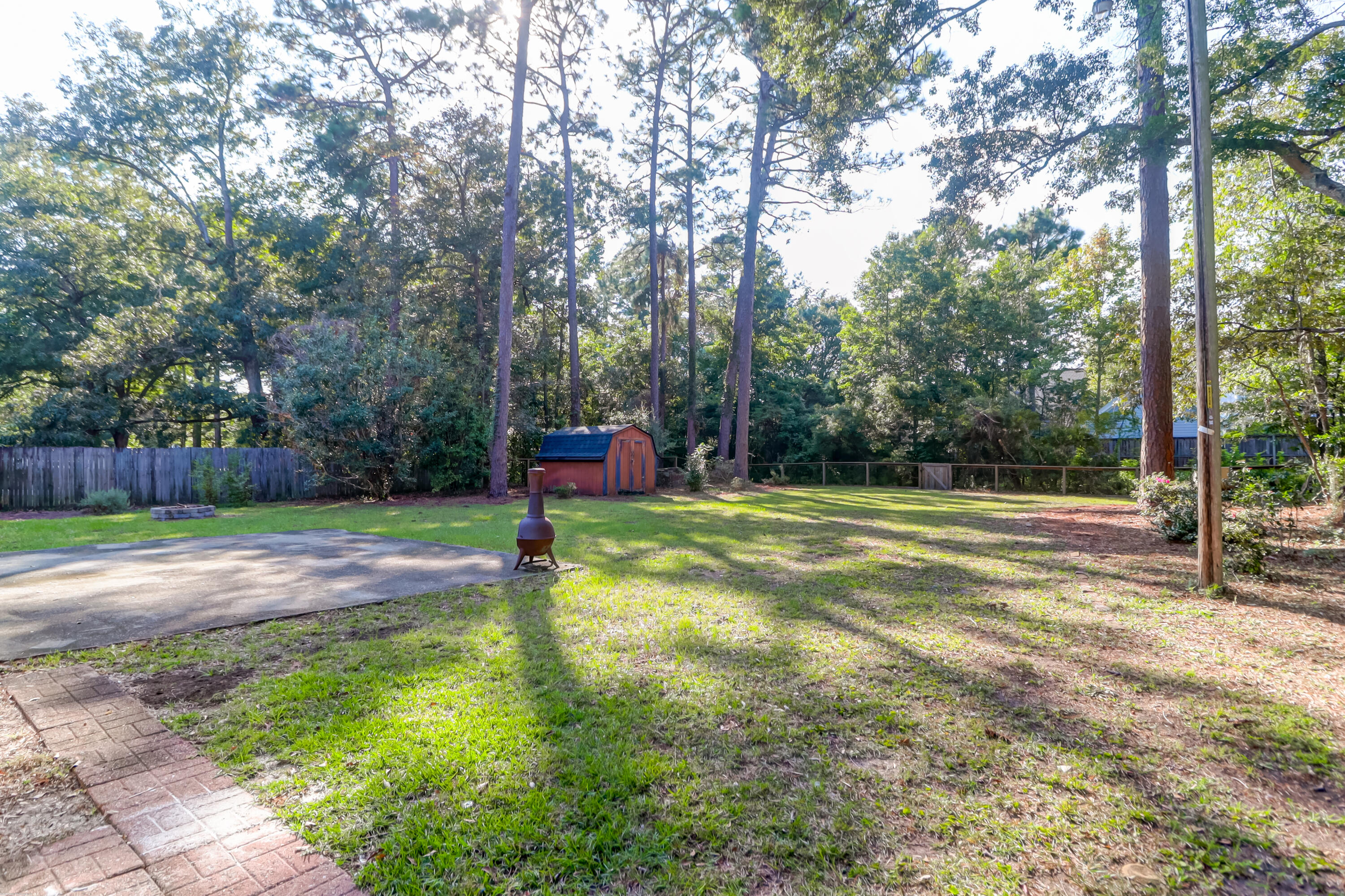 3302 Berryhill Road Johns Island, SC 29455 - Photo 22 of 25 Large Backyard