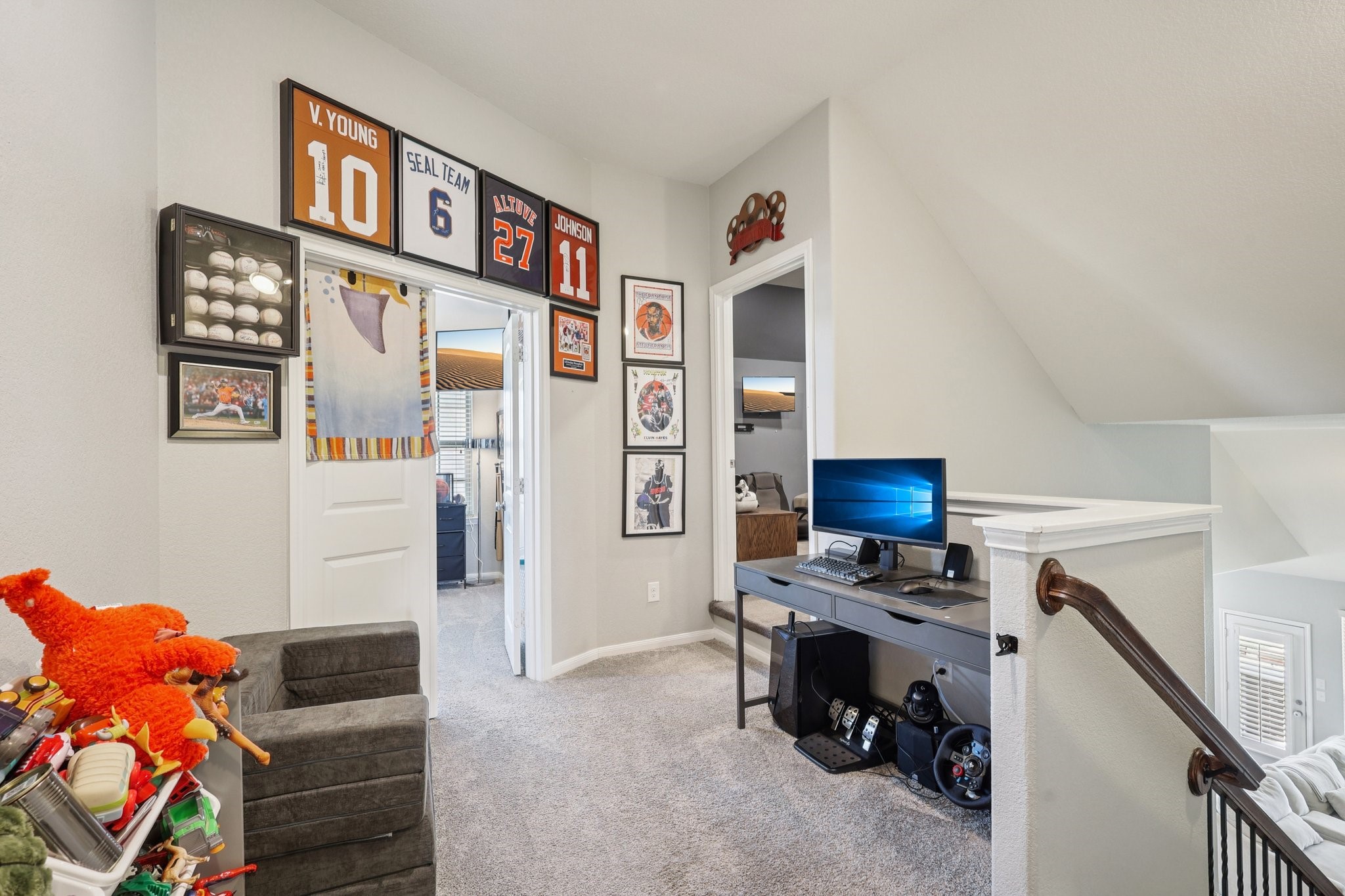 3663 Cottage Pines Lane Spring, TX 77386 - Photo 38 of 47 a view of a workspace with furniture and toys