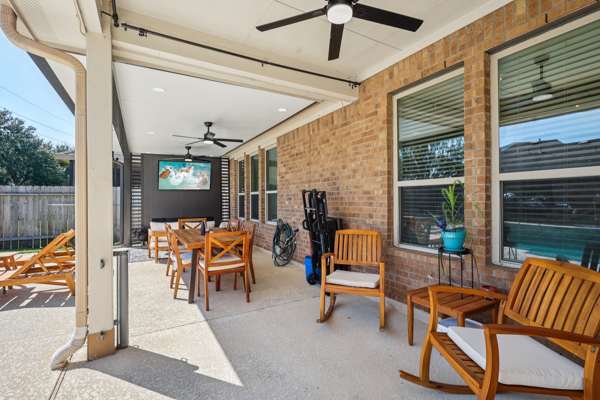 3663 Cottage Pines Lane Spring, TX 77386 - Photo 42 of 47 a outdoor living space with furniture