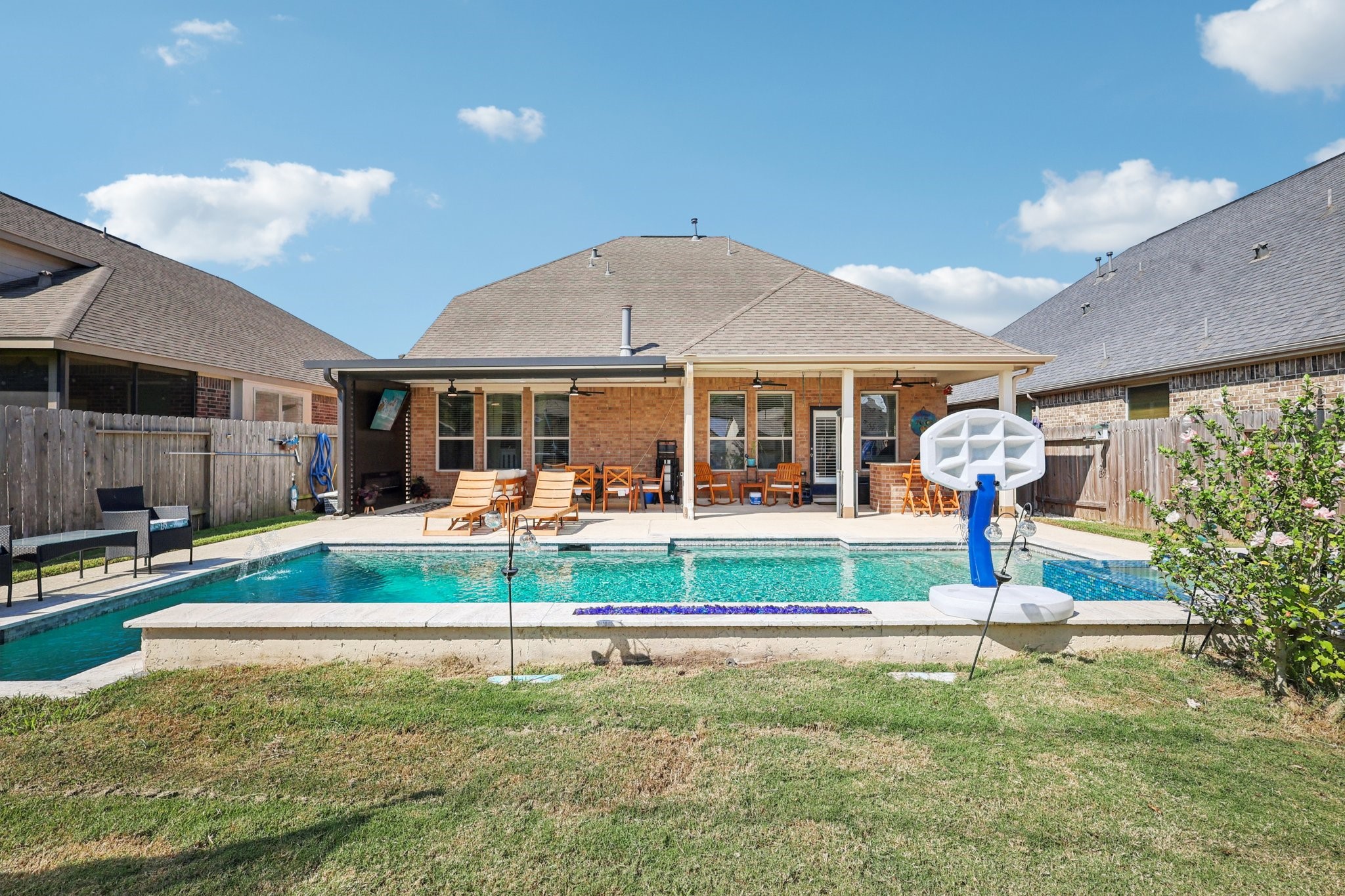 3663 Cottage Pines Lane Spring, TX 77386 - Photo 45 of 47 a view of a house with a yard porch and sitting area