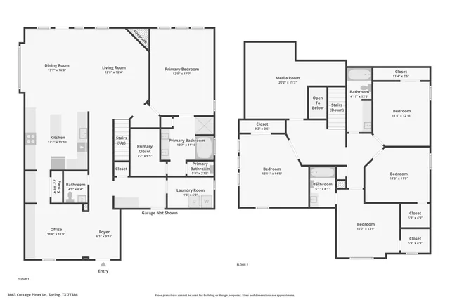 $500,000 | 3663 Cottage Pines Lane, Spring, TX 77386