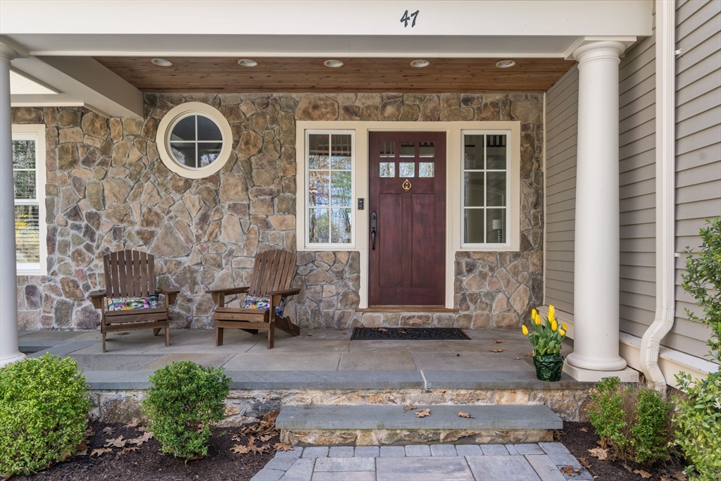 47 Brewster Road Sudbury, MA 01776 - Photo 2 of 41 a front view of a house with outdoor space
