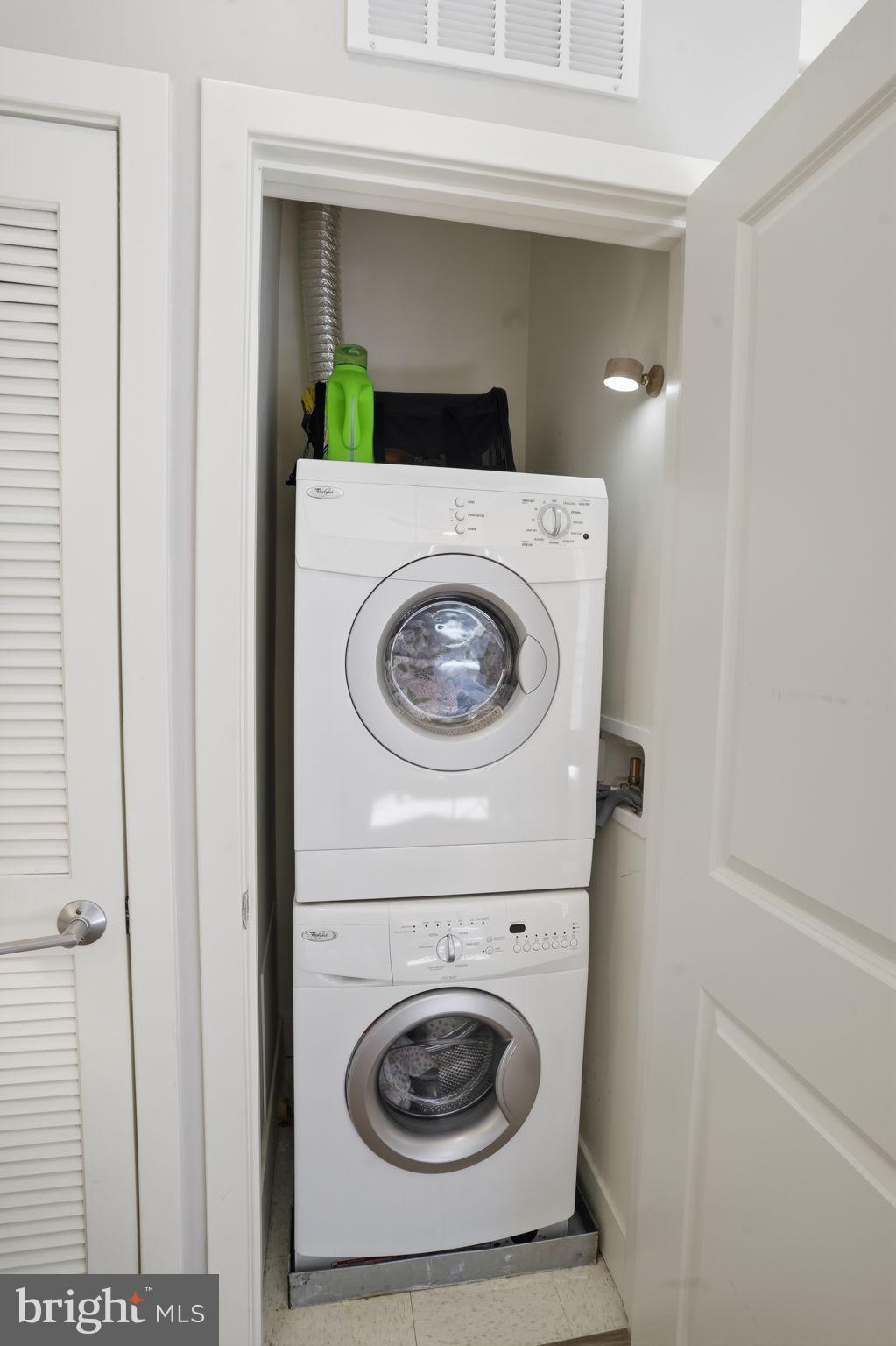 2550 17th Street Northwest, Unit 305 Washington, DC 20009 - Photo 11 of 20 in unit washer/dryer
