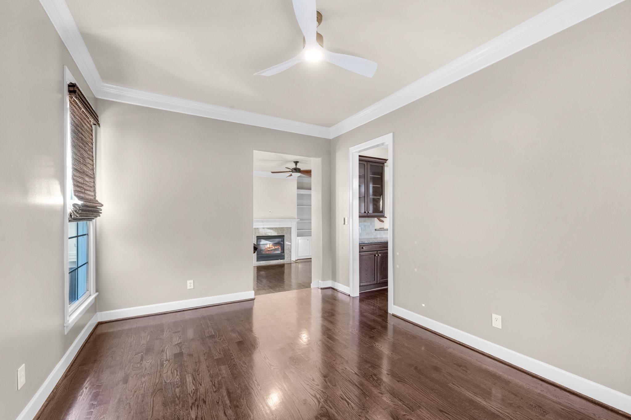 5106 Crawford Street Houston, TX 77004 - Photo 17 of 37 a view of empty room with wooden floor