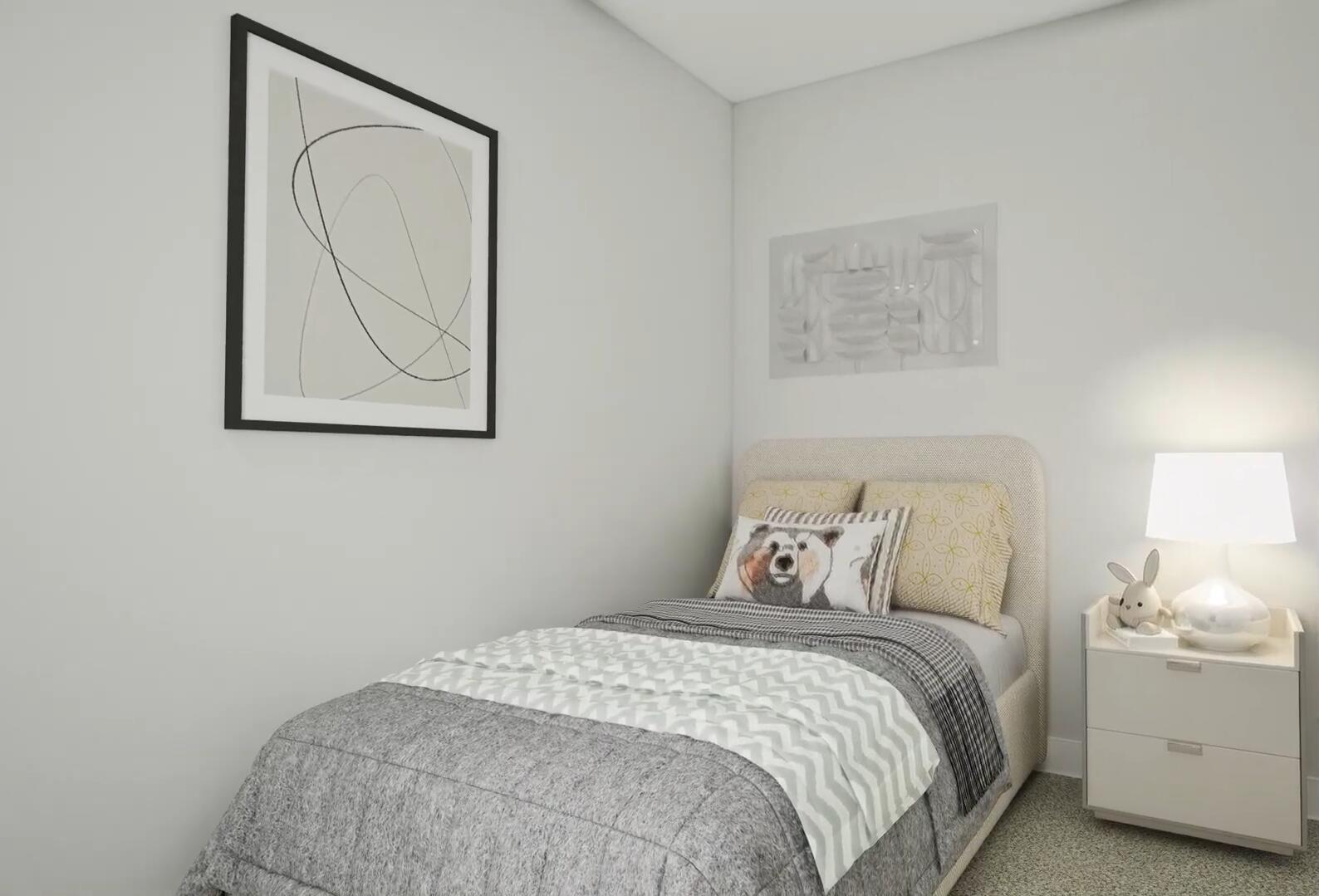 365 Bluebeech Street Freeport, FL 32439 - Photo 29 of 39 a bedroom with a bed and a painting on the wall