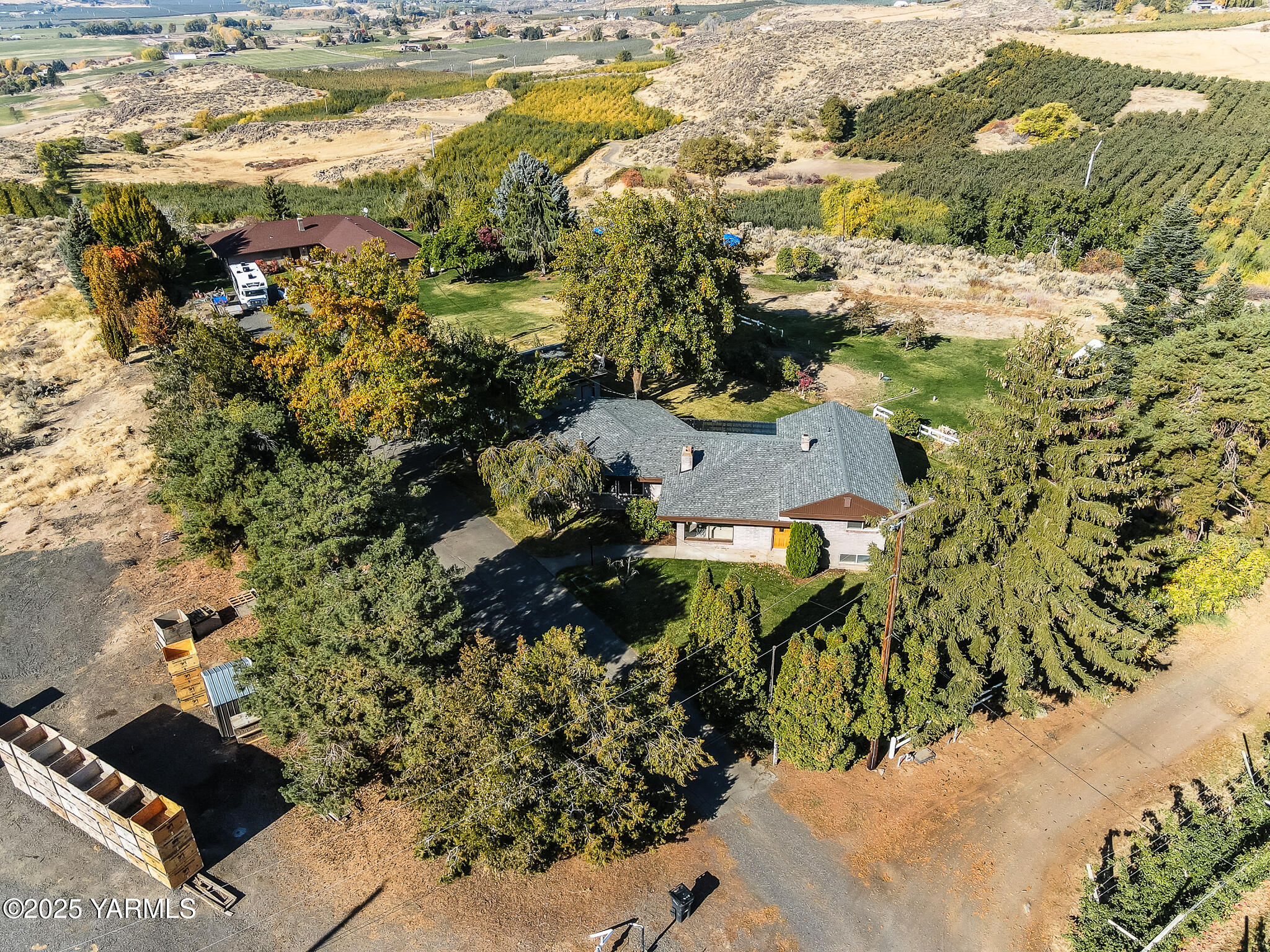 4102 Naches Heights Road Yakima, WA 98908 - Photo 36 of 41 Aerial View NW