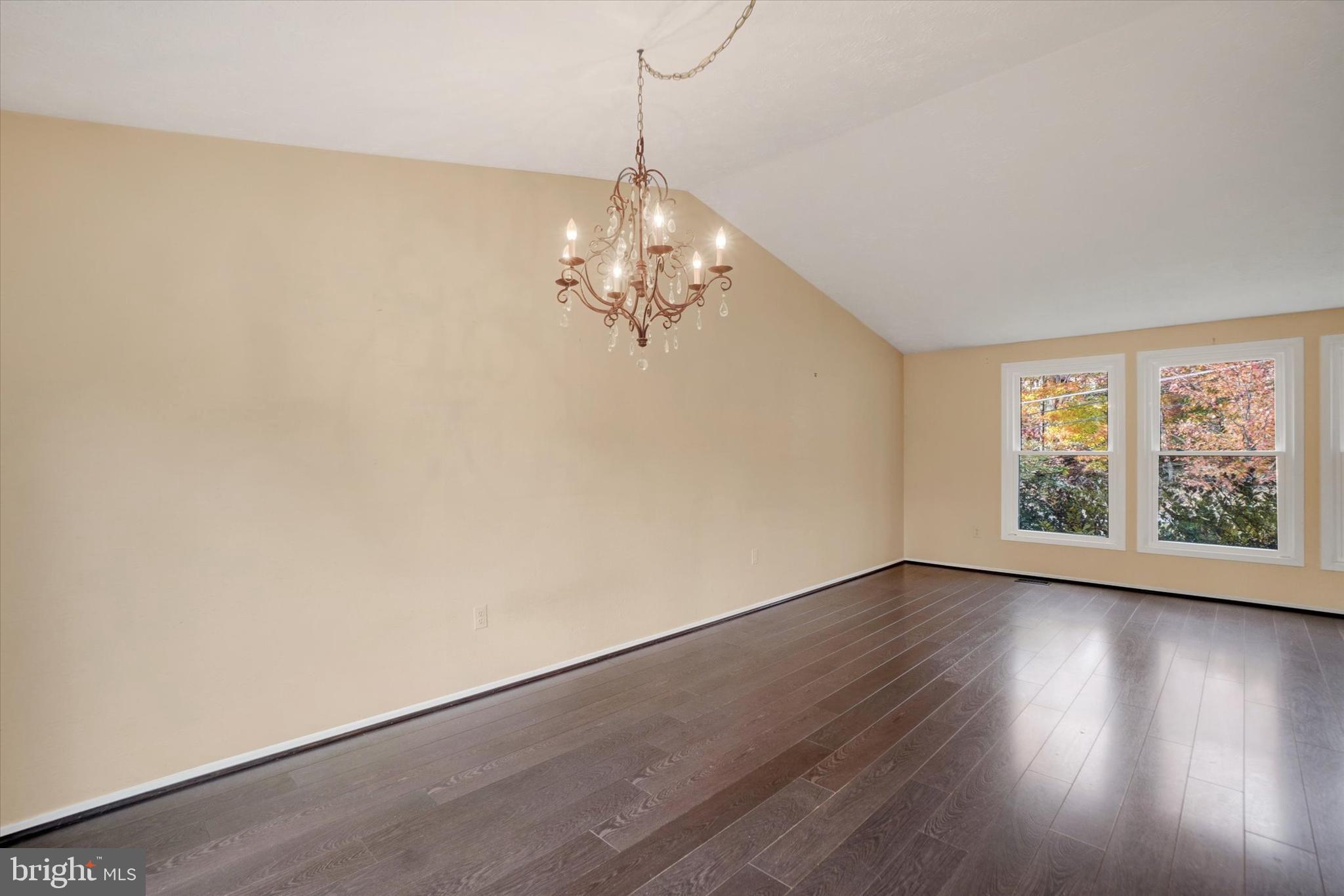 15801 Ensor Mill Road Sparks Glencoe, MD 21152 - Photo 26 of 31 The vaulted ceilings elevate the feeling of space.