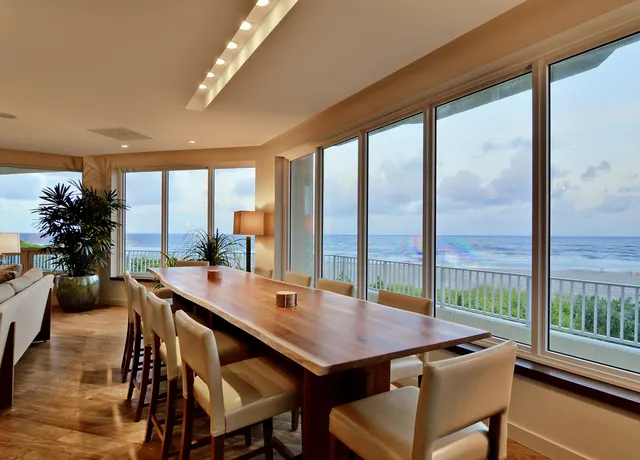 a room with furniture and a window