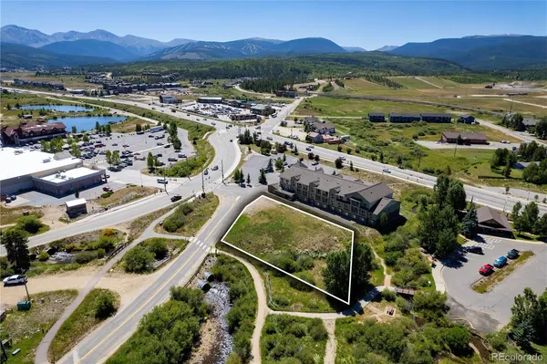 a view of a city with ocean view