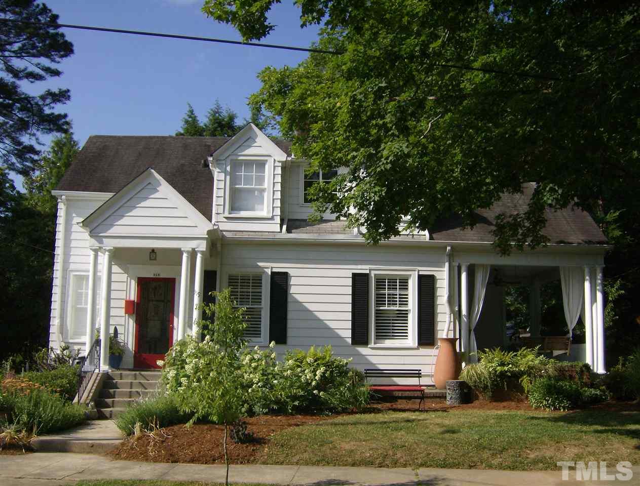 919 West Johnson Street Raleigh, NC 27605 - Photo 1 of 20 front view of the house and a yard