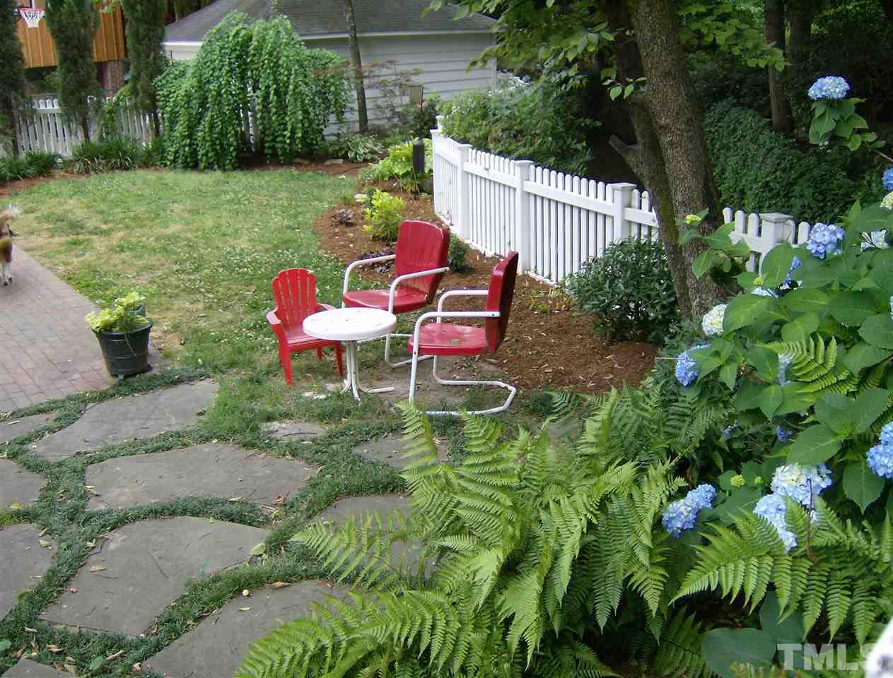 919 West Johnson Street Raleigh, NC 27605 - Photo 20 of 20 a backyard of a house with seating space