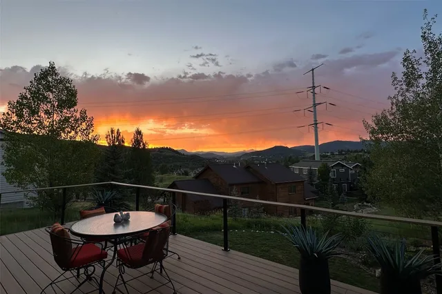 a view of sky from under an umbrella