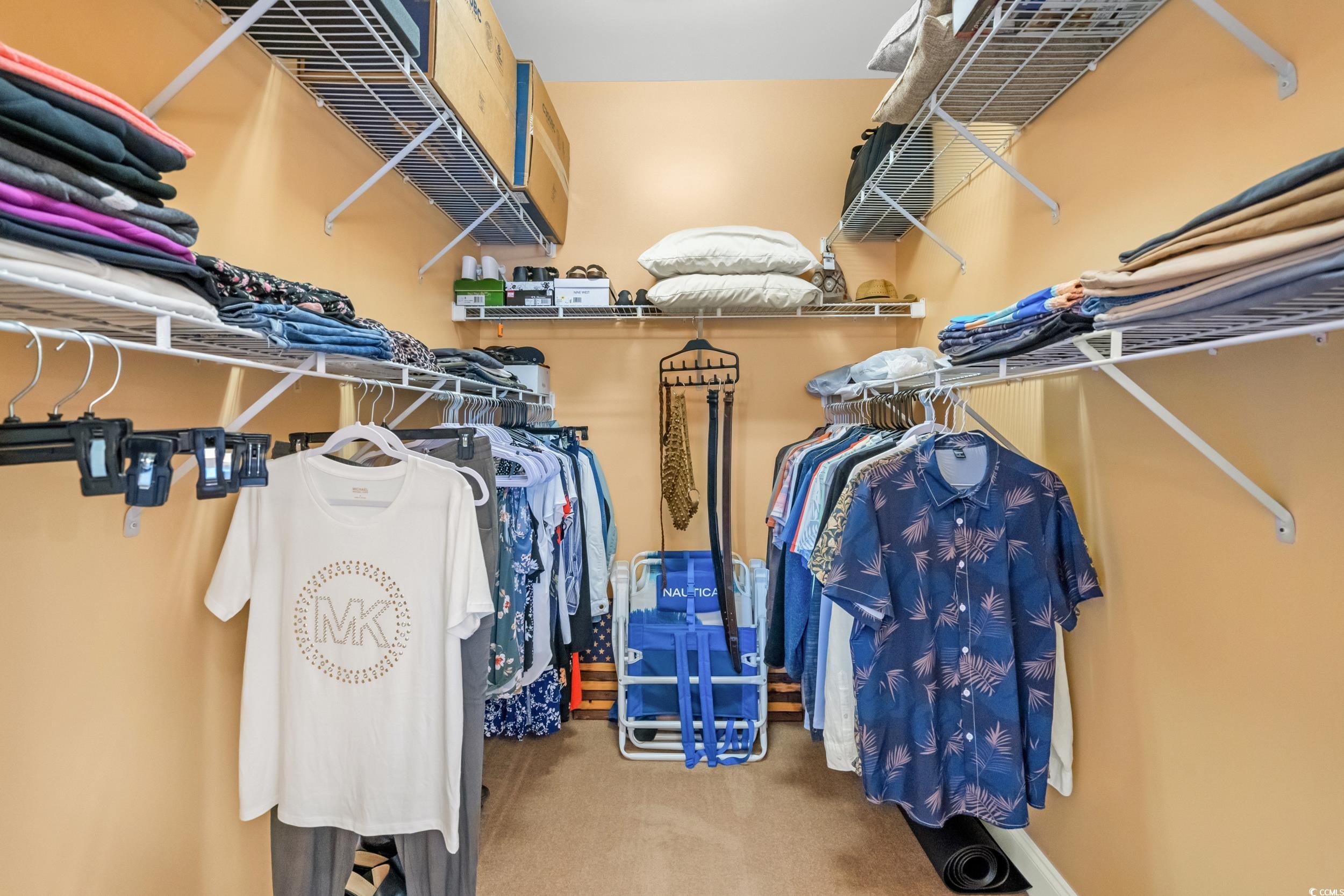 70 Addison Cottage Way, Unit 322 Murrells Inlet, SC 29576 - Photo 22 of 40 Spacious closet with light carpet