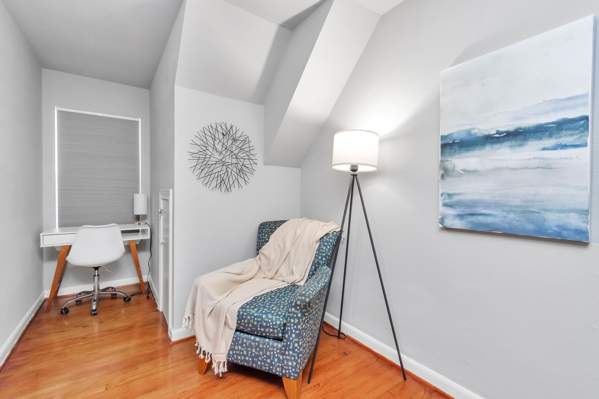 3315 Rosedale Street Houston, TX 77004 - Photo 29 of 32 a living room with furniture and a wooden floor