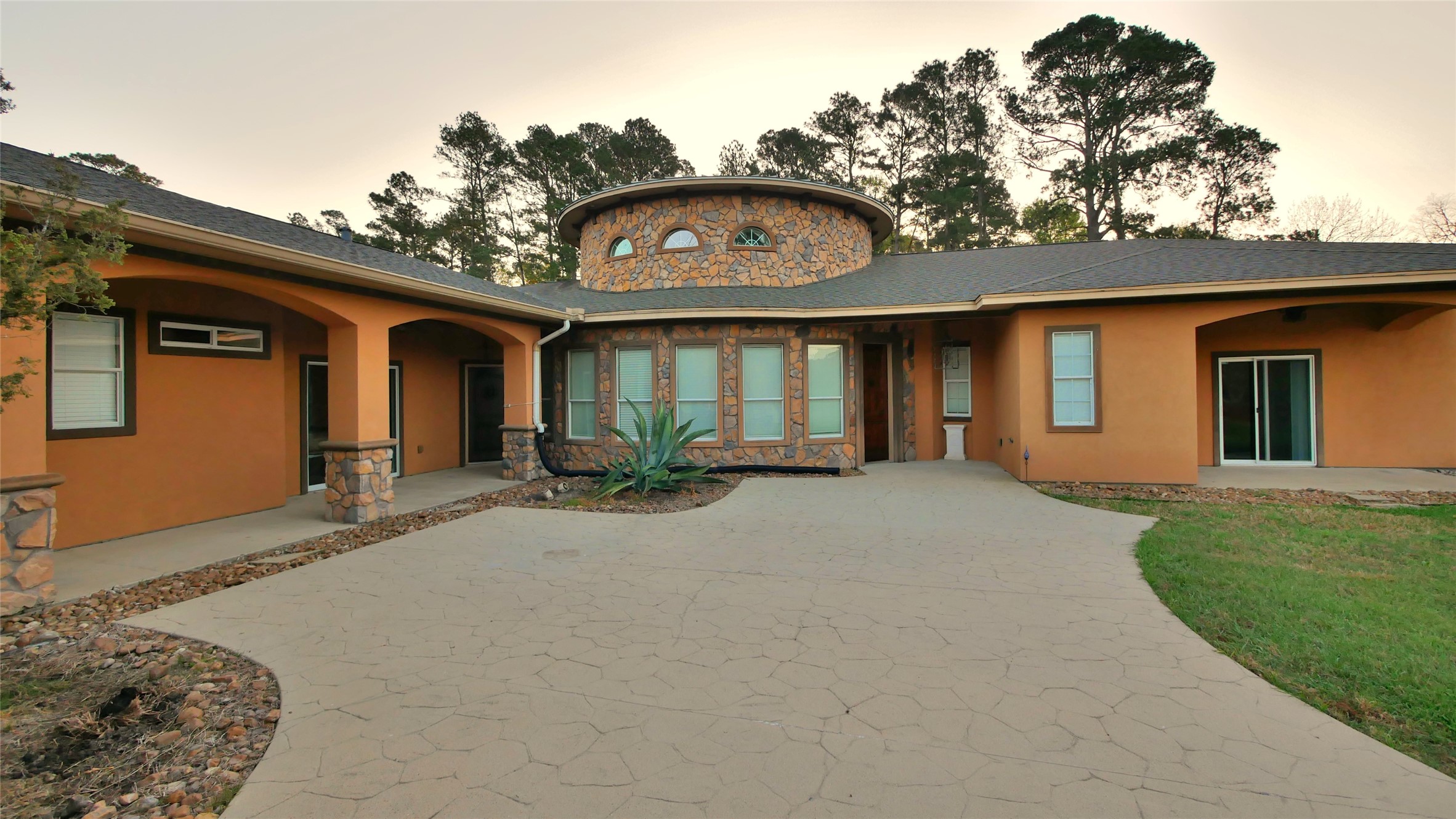 23478 Bays Chapel Road Richards, TX 77873 - Photo 3 of 49 a front view of a house with a garden