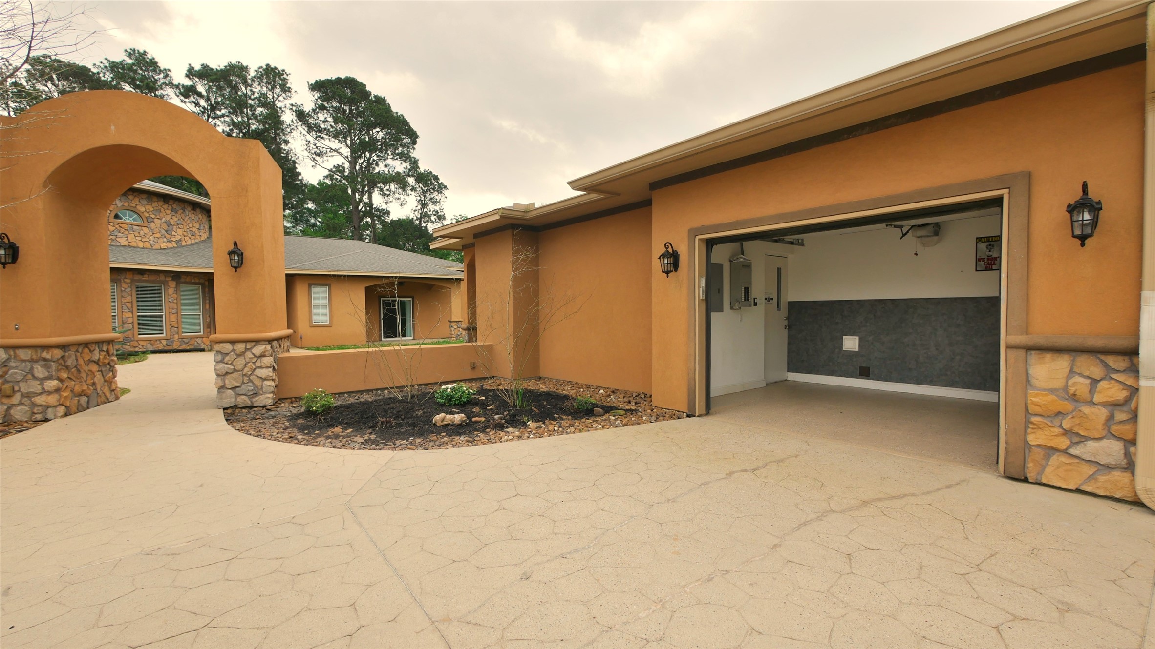 23478 Bays Chapel Road Richards, TX 77873 - Photo 38 of 49 a view of a house with a snow in the yard