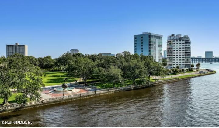 2159 Riverside Avenue, Unit 7 Jacksonville, FL 32204 - Photo 27 of 29 a view of a city with tall buildings and a lake view