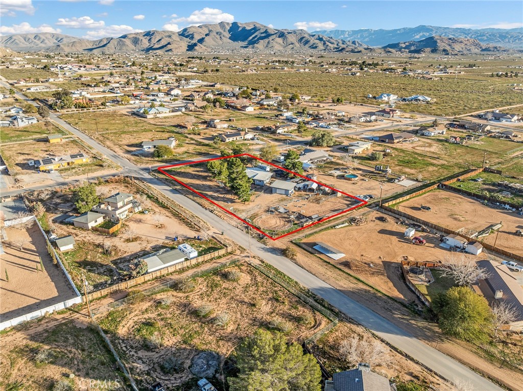 22977 El Centro Road Apple Valley, CA 92307 - Photo 8 of 30 an aerial view of residential building and lake view