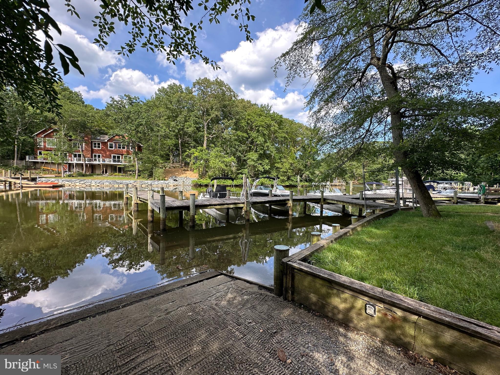 111 Stauffer Road Severna Park, MD 21146 - Photo 60 of 66 a view of a lake with houses