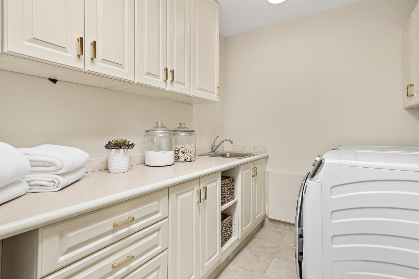 60 Linaria Way Portola Valley, CA 94028 - Photo 28 of 39 a kitchen with a sink and cabinets
