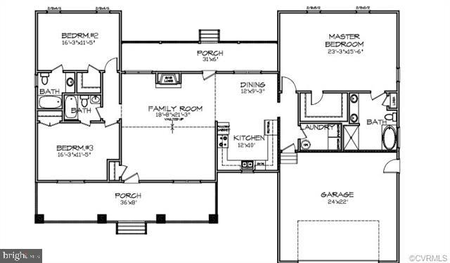 1565 Dongola Road Bumpass, VA 23024 - Photo 6 of 6 Spacious floorplan