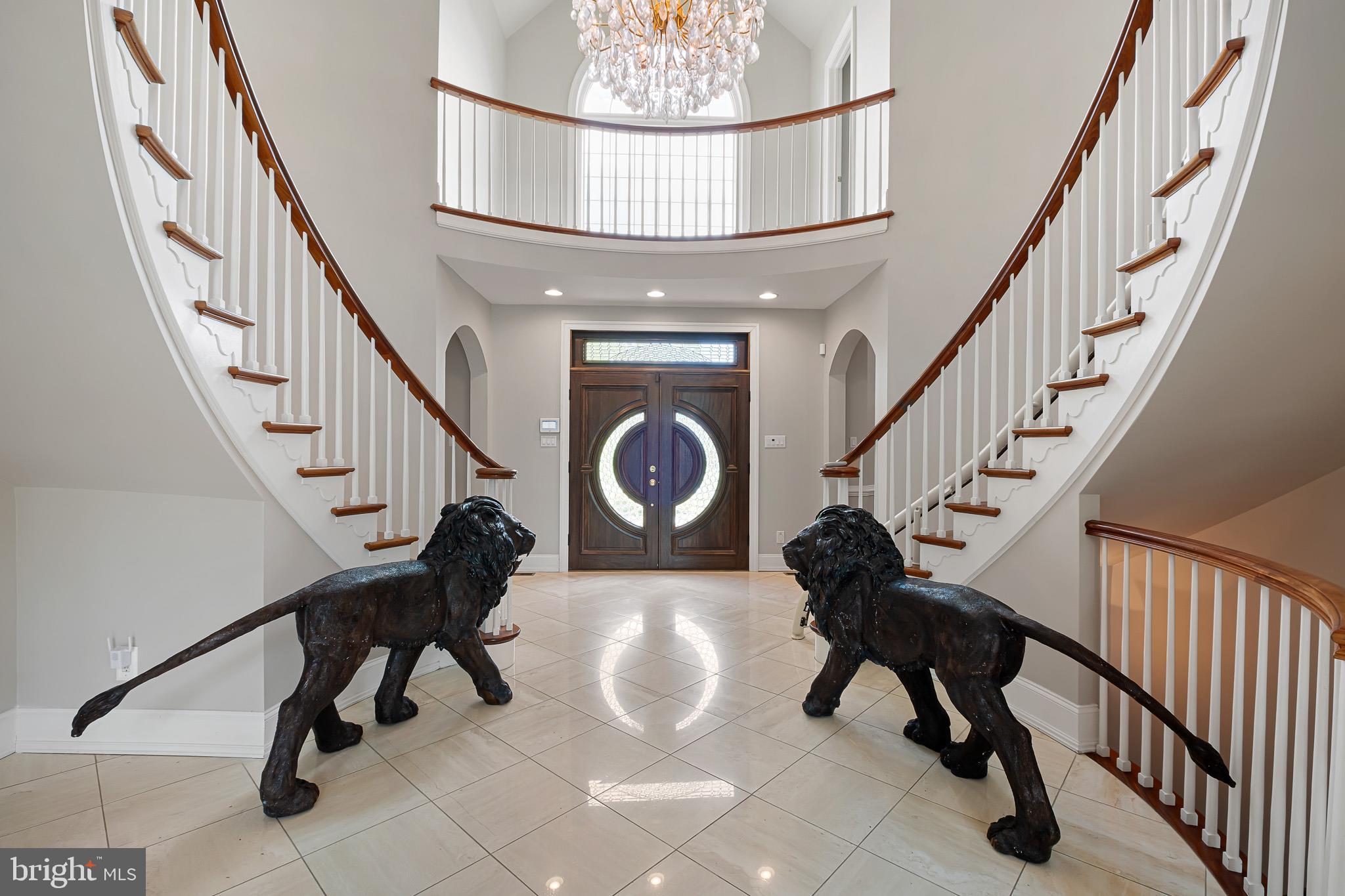 104 Indian Springs Road Kennett Square, PA 19348 - Photo 26 of 106 a view of entryway with wooden floor and a chandelier