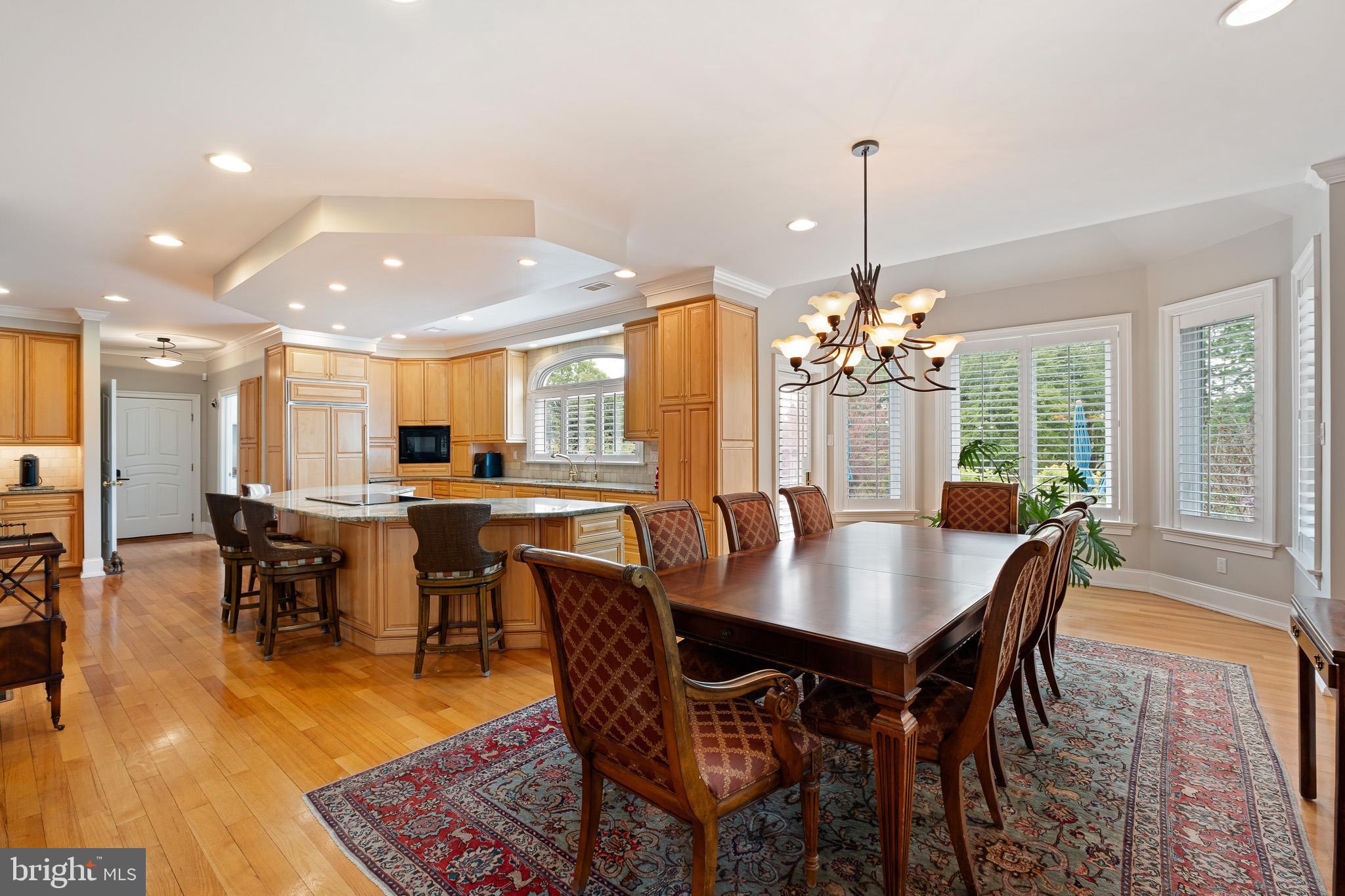 104 Indian Springs Road Kennett Square, PA 19348 - Photo 30 of 106 a view of a dining room with furniture window and wooden floor