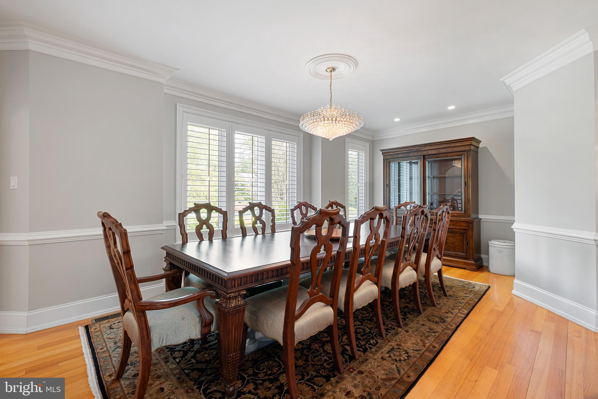 104 Indian Springs Road Kennett Square, PA 19348 - Photo 41 of 106 Spacious Dining Room with Custom Millwork