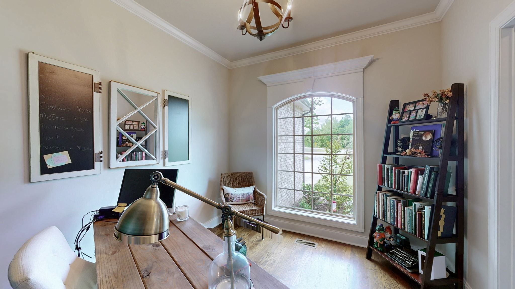 15505 Versailles Road Rockvale, TN 37153 - Photo 7 of 38 a workspace with wooden floor and a window