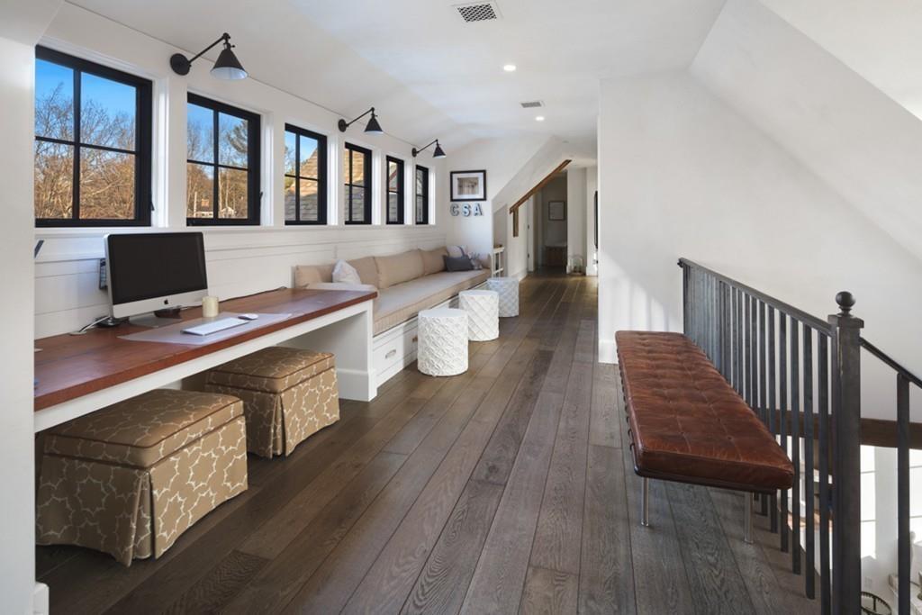 34 Martins Lane Hingham, MA 02043 - Photo 26 of 42 a view of a workspace with wooden floor and furniture