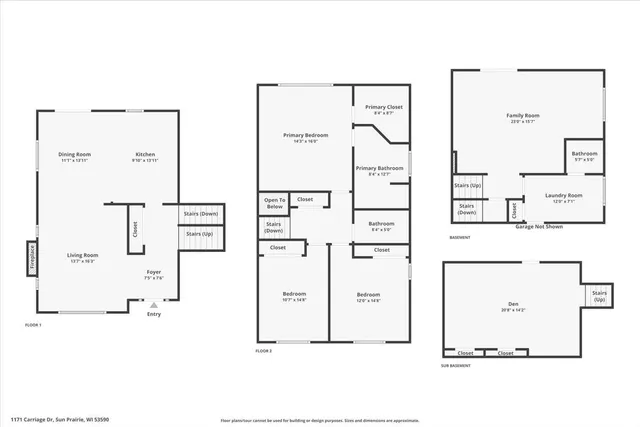 $460,000 | 1171 Carriage Drive, Sun Prairie, WI 53590