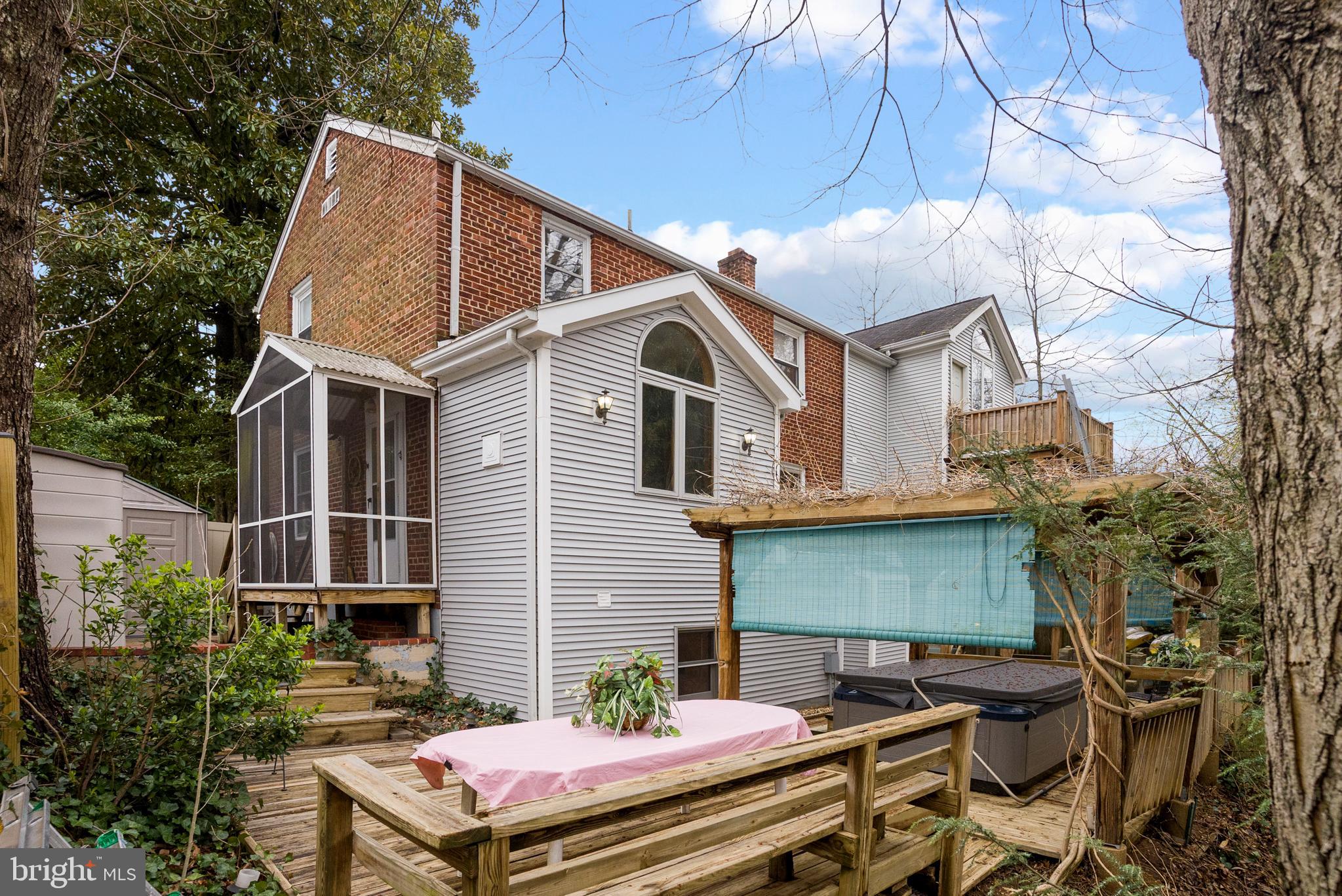 10016 Tenbrook Drive Silver Spring, MD 20901 - Photo 23 of 23 Exterior rear with side porch entrance.