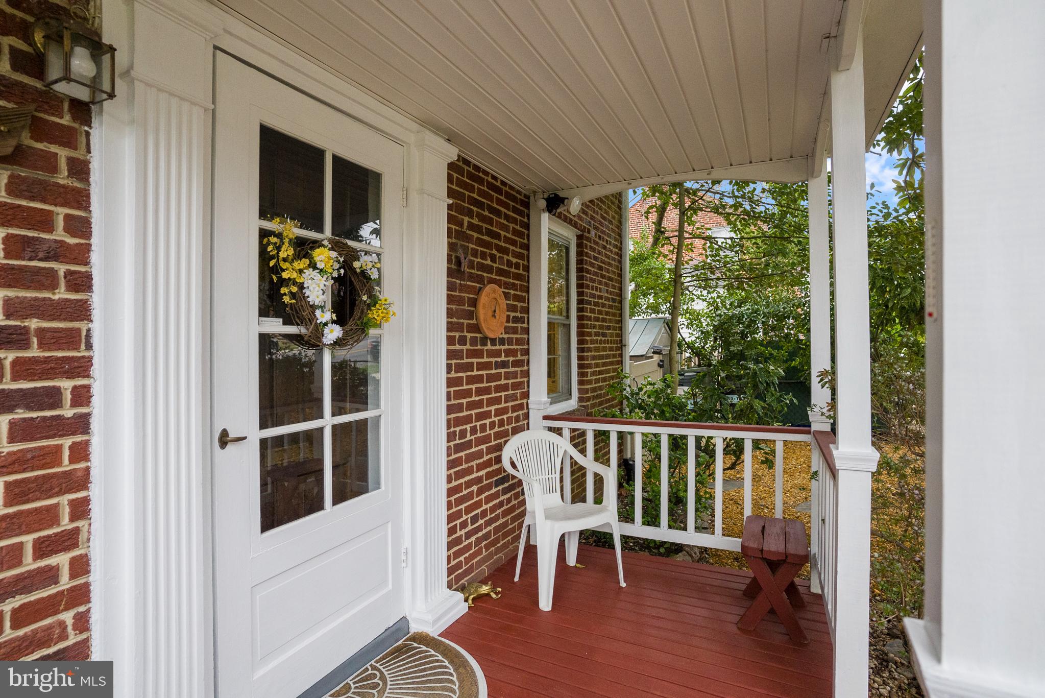 10016 Tenbrook Drive Silver Spring, MD 20901 - Photo 3 of 23 Inviting front porch with beadboard ceiling.