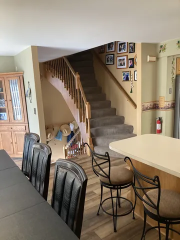 a view of entryway and hall