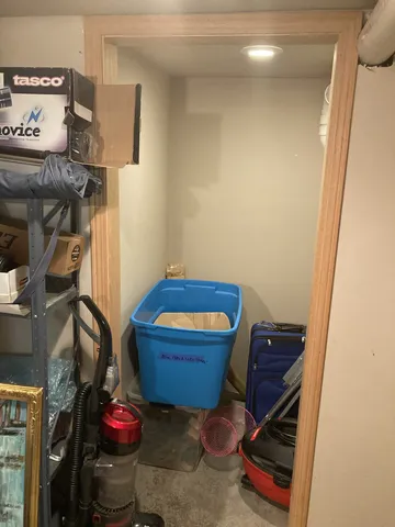 view of living room and patio