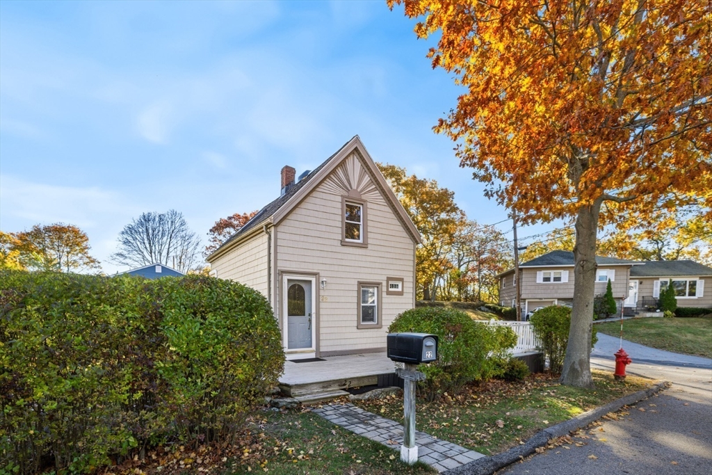 22 Laconia Avenue Saugus, MA 01906 - Photo 2 of 36 a view of a house with a yard and plants