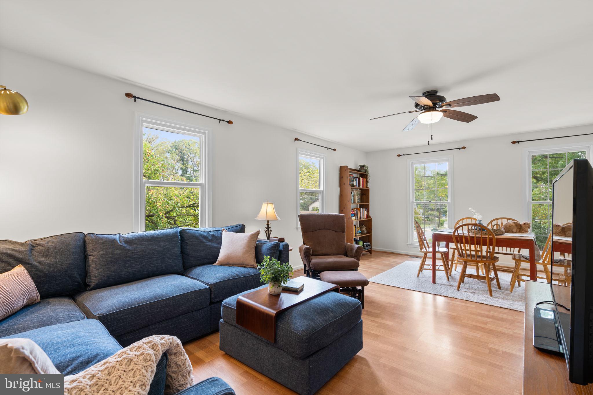 48 Oswego Avenue Silver Spring, MD 20912 - Photo 4 of 32 Spacious, light-filled dining/living room