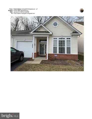 $395,000 | 9800 Stonewood Court, Upper Marlboro, MD 20772