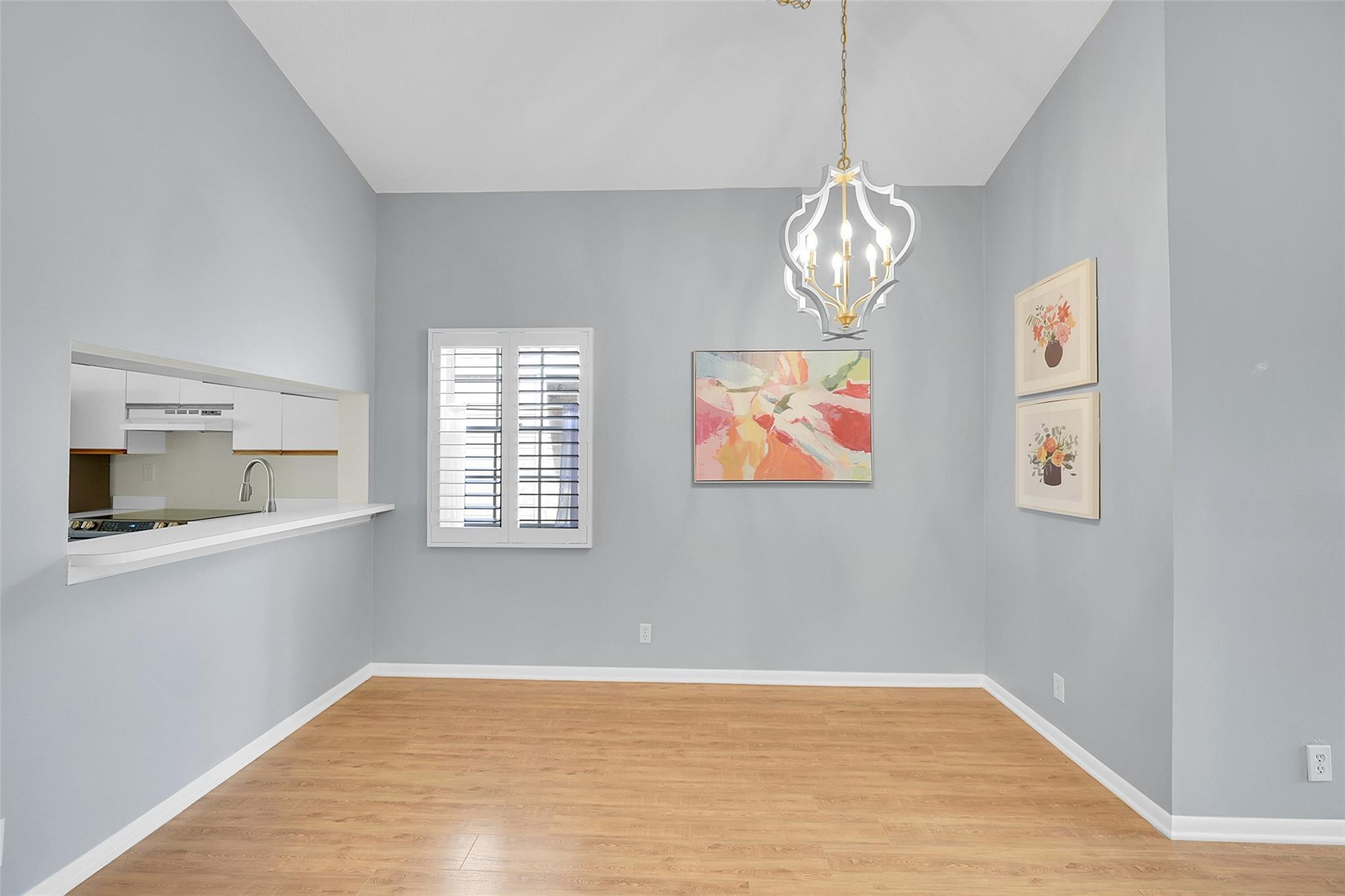5307 Buckhead Circle, Unit 203 Boca Raton, FL 33431 - Photo 15 of 34 Dining area with pass-through