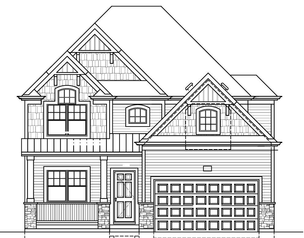 an white building with large windows