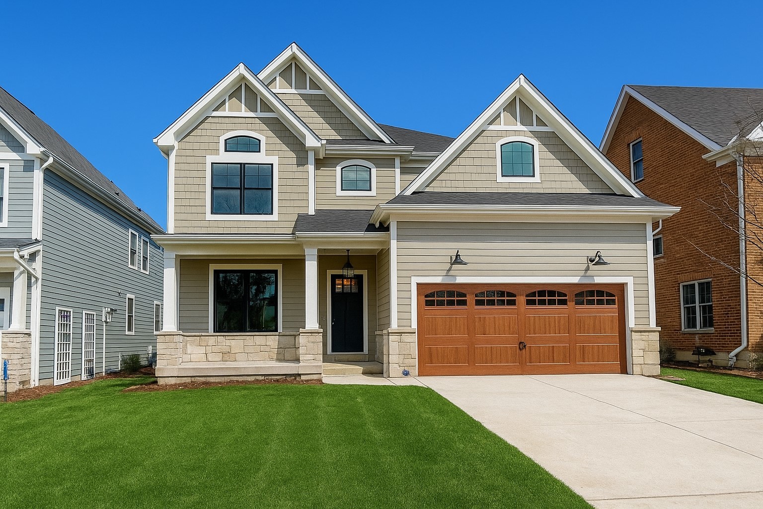 769 South Fairview Avenue Elmhurst, IL 60126 - Photo 2 of 22 a front view of a house with a yard and garage