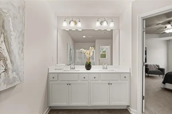 a view of a house with many windows