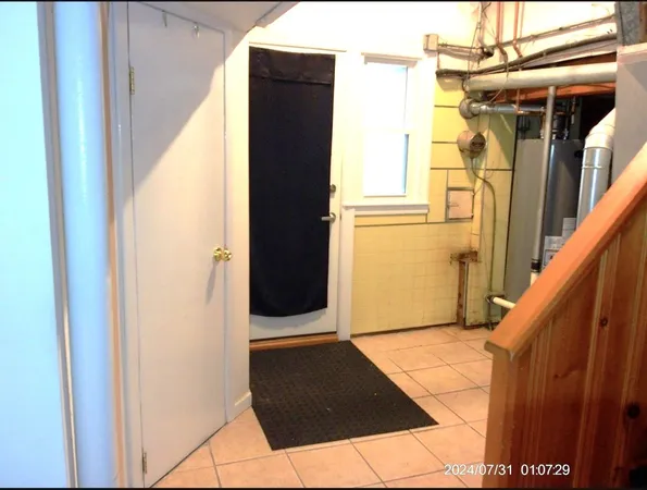 a view of entryway door